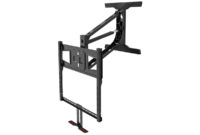 Above Fireplace Pull Down Full Motion Tv Wall Mount Monoprice inside dimensions 1200 X 900